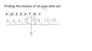How To Find The Median Of A Data Set