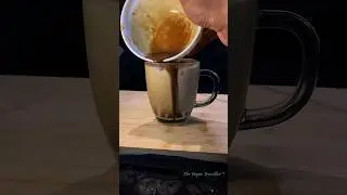 EASY COLD COFFEE☕️🧊Summer drinks series ~ COFFEE EDITION #thevoguetraveller #shorts #asmr #coffee