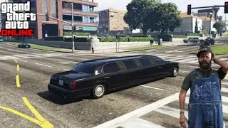 I Became A Limo Driver In Los santos #gta5
