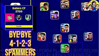 How To Beat 4-1-2-3 Formation Everytime | Efootball Mobile |