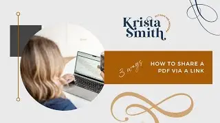How to Upload a PDF and Create a Link to Share