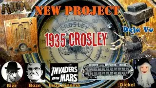 1935 Crosley 515 Fiver Part 1 Restore