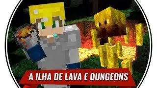 A ILHA DE LAVA E BLAZES POR TODA PARTE | Minecraft Survival 16 Dyes
