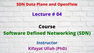 SDN Data Plane and OpenFlow