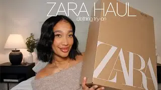 ZARA TRY-ON CLOTHING HAUL 2025 | WHAT'S NEW | TASHAY SIRJUE