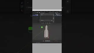 Low poly rocket modelling and animation in blender - Blender shorts