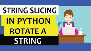 Rotate string by k steps | String Slicing in Python | Python interview questions