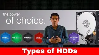 what is Difference Between WD HDD Blue, Black, Green, Purple, Red & Gold || Comp Point