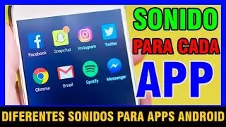 CONFIGURAR NOTIFICACIONES DIFERENTES PARA CADA APLICACION ANDROID