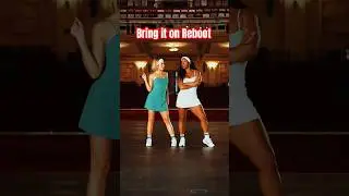 Bring it on, and twerk it out 🤣 KO x Mir #shorts #dance #cheerleader