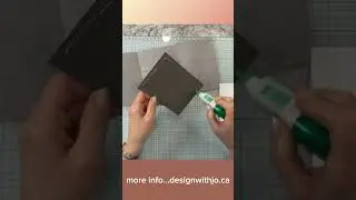 Stippled Roses Trifold Card  