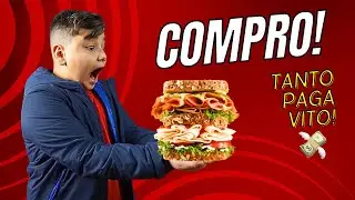 COMPRO IL PANINO PIÙ COSTOSO DEL MCDONALD'S A MANU!