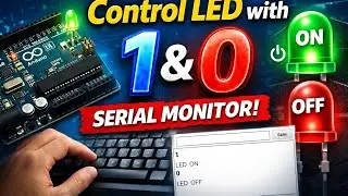Control Arduino LED with Your Keyboard! (No Button Needed)