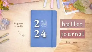 2024 Bullet Journal Setup • Beginner Friendly 2024 Yearly Bujo 🦋