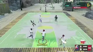 NBA 2k23 comp play shot with 90 win percent pulled up on our 15 game winning streak and this happen