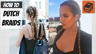 Workout Hairstyles | How to Double Dutch Braid