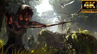 lara on fire shadow of the tomb raider gameplay | Game Zone #gaming