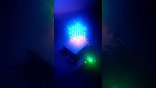 4*4*4 led cube 👌😘👏
