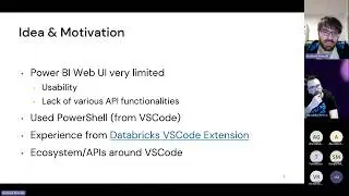 PUG Italy - Roundtable - Power BI VS Code Extension
