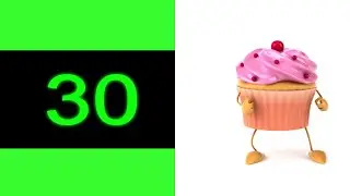 Dancing Cupcake Timer: 30 Seconds of Sweet Fun!