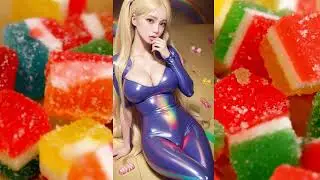Happy Candy Day Ai Art Girls