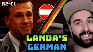 Hans Landa's Austrian German Breakdown - Christoph Waltz Analysis