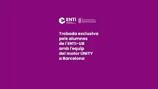 Trobada exclusiva dels alumnes amb l'equip d'Unity