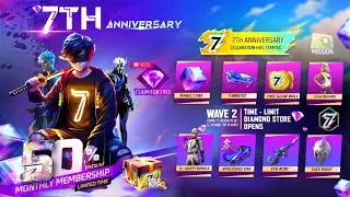 7TH ANNIVERSARY EVENT FF🥳,PINK DIAMOND RETURN,NEXT TOPUP EVENT | FREE FIRE NEW EVENT | FF NEW EVENT