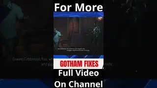 Gotham Knights Fixes 