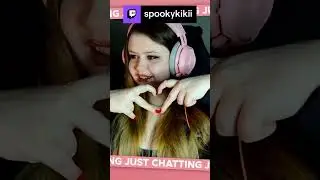 Elderly Woman does Gen Z heart | spookykikii on #Twitch