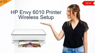 HP Envy 6010 | How to Setup HP Envy 6010 printer to WiFi | Connect to Wi-Fi Network
