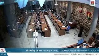 lubawapl – transmisja na żywo - Sesja Rady Miasta Lubawa