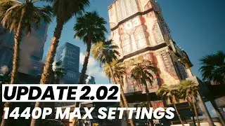 Cyberpunk 2077 Benchmark 2.02 Update | RX 6800 XT | 1440p Max Settings No Ray Tracing | AMD FSR 2.1