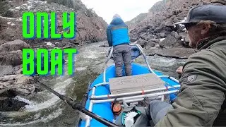 The ONLY Boat on the River