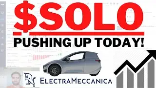 $SOLO SOLO STOCK PUSHING UP TODAY! Solo Stock Analysis | Live Well Live Wealthy