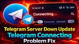 telegram app not working | Telegram server Down Update | telegram connecting Problem Fix 