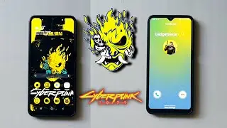 Samsung A20 Cyberpunk 2077 Incoming calls & Bootanimation