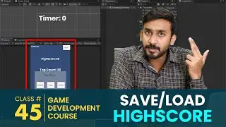Game #1 - Tap Counter #16 - Save/Load HighScore | Unity3d Game Development Course