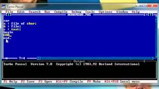 Turbo Pascal 7.1 Урок №26