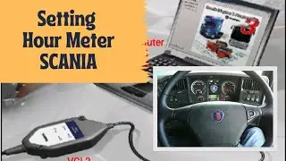 Cara Setting Hour Meter Scania P410 lengkap tanpa sensor