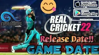Real Cricket 22 Game Release Date Finally || Real Cricket 22 Trailer|| RC22 Kab Aayega| Real Cricket