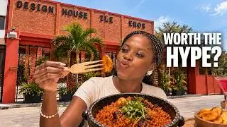 I Ate At Lagos' Most Talked About New Restaurant & It Changed Everything | Île Eros Review