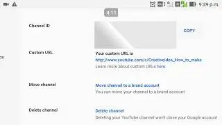 How to make youtube channel custome url to search result my channel