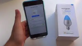 Koogeek lampada smart compatibile con Apple HomeKit