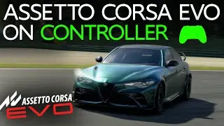 Assetto Corsa EVO on CONTROLLER | Is it Good?