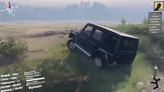 Spintires Mercedes Benz G500 Mod