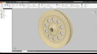Inventor: Part 15 pattern and sketch mirror - CJJ