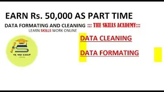 Data cleaning in excel | Earn upto Rs.50000 p/m as part time freelancer