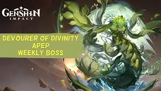 Defeated Weekly Boss Apep in Genshin Impact