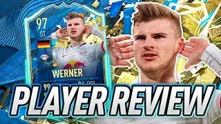 TURBO TIMO! 🔥 97 TOTSSF WERNER PLAYER REVIEW! - FIFA 20 Ultimate Team